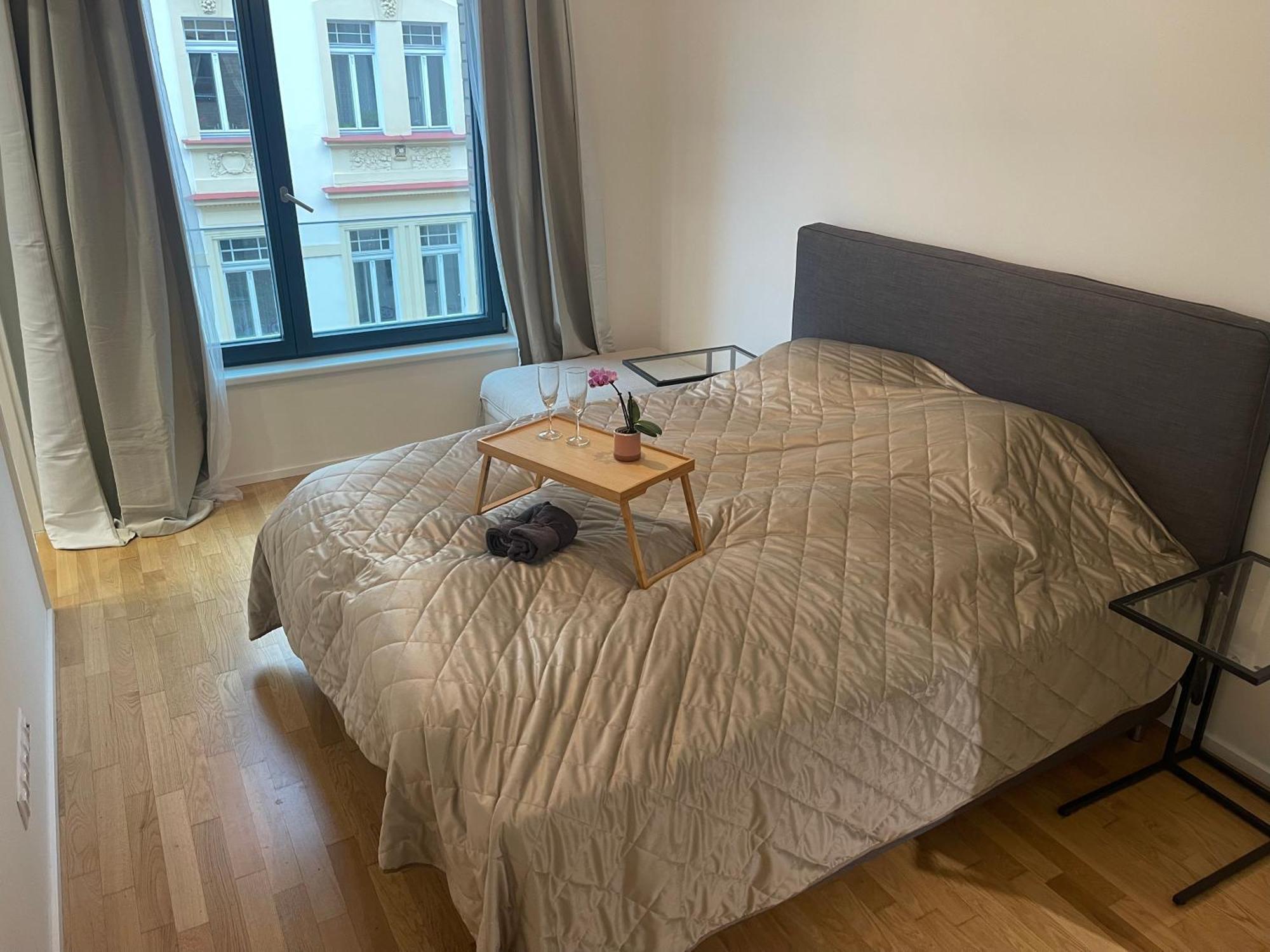 Apartment 4 Room, 2 Bath, Parking 布拉格 外观 照片